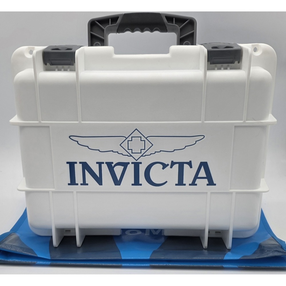 NEW Invicta Limited Edition 8-Slot Dive Impact Watch Case White/Gray